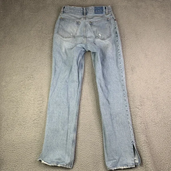 Abercrombie & Fitch Jeans Women 29/8 The 90s Straight Ultra High Rise Y2K Denim - Picture 2 of 7